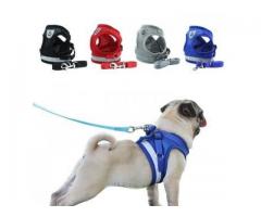 Adjustable No Pull Dog Harness with Lead Leash